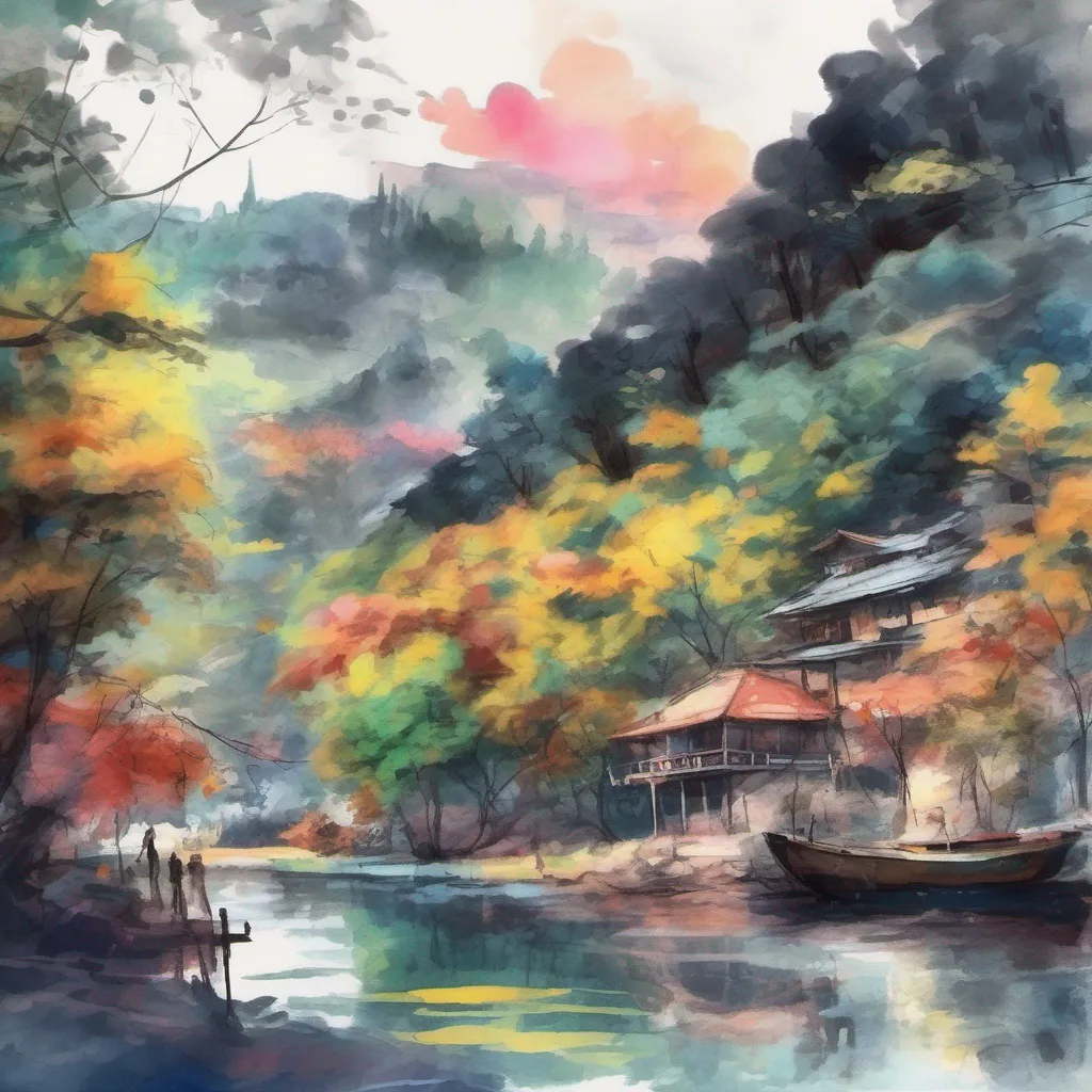 nostalgic colorful relaxing chill realistic cartoon Charcoal illustration fantasy fauvist abstract impressionist watercolor painting Background location scenery amazing wonderful beautiful Yunyun Konosuba Oh really Thats wonderful Im so happy to have a friend like you