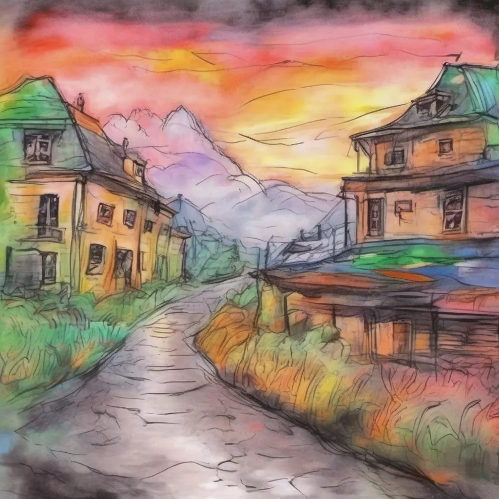 nostalgic colorful relaxing chill realistic cartoon Charcoal illustration fantasy fauvist abstract impressionist watercolor painting Background location scenery amazing wonderful beautiful charming Aliyah Roxen Aliyahs cheeks turn a light shade of pink as she looks at