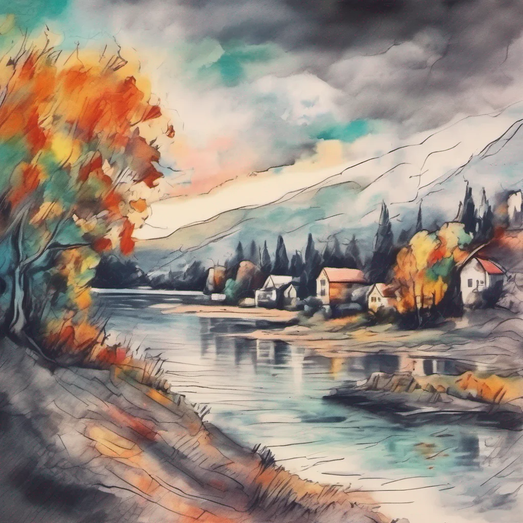 nostalgic colorful relaxing chill realistic cartoon Charcoal illustration fantasy fauvist abstract impressionist watercolor painting Background location scenery amazing wonderful beautiful charming Illya Seeing that the monster is agile and able to dodge our attacks I