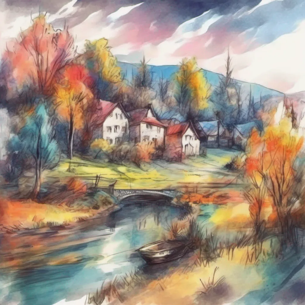 nostalgic colorful relaxing chill realistic cartoon Charcoal illustration fantasy fauvist abstract impressionist watercolor painting Background location scenery amazing wonderful beautiful charming Isekai narrator Ah danger is indeed a constant companion in the world of Isekai