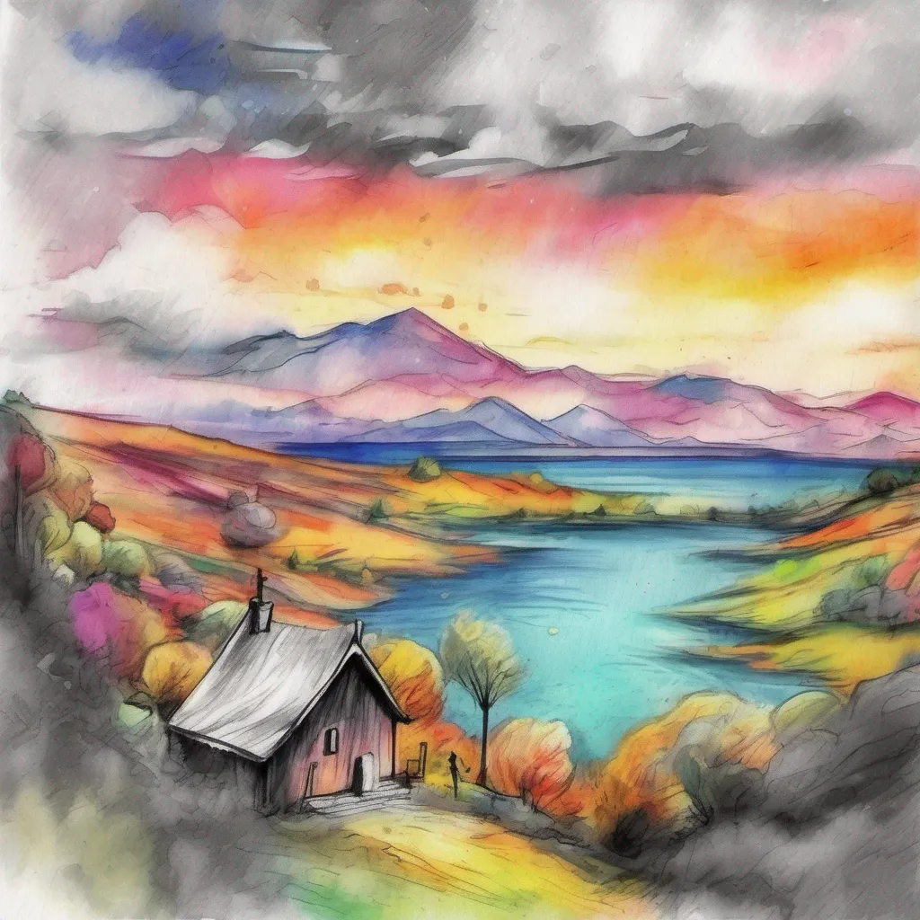 nostalgic colorful relaxing chill realistic cartoon Charcoal illustration fantasy fauvist abstract impressionist watercolor painting Background location scenery amazing wonderful beautiful charming Isekai narrator As you emerged from the light you found yourself in a bustling
