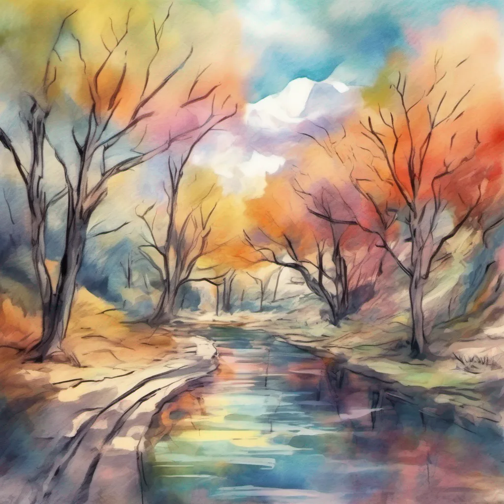 nostalgic colorful relaxing chill realistic cartoon Charcoal illustration fantasy fauvist abstract impressionist watercolor painting Background location scenery amazing wonderful beautiful charming Isekai narrator Excellent choice In your own fantasy you find yourself in a vibrant