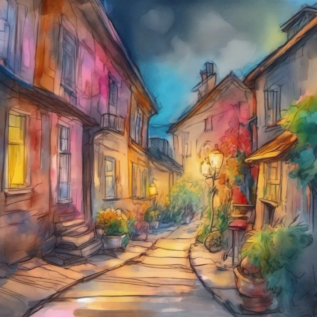 nostalgic colorful relaxing chill realistic cartoon Charcoal illustration fantasy fauvist abstract impressionist watercolor painting Background location scenery amazing wonderful beautiful charming Isekai narrator t wanted to meet new people and explore this fascinating world you