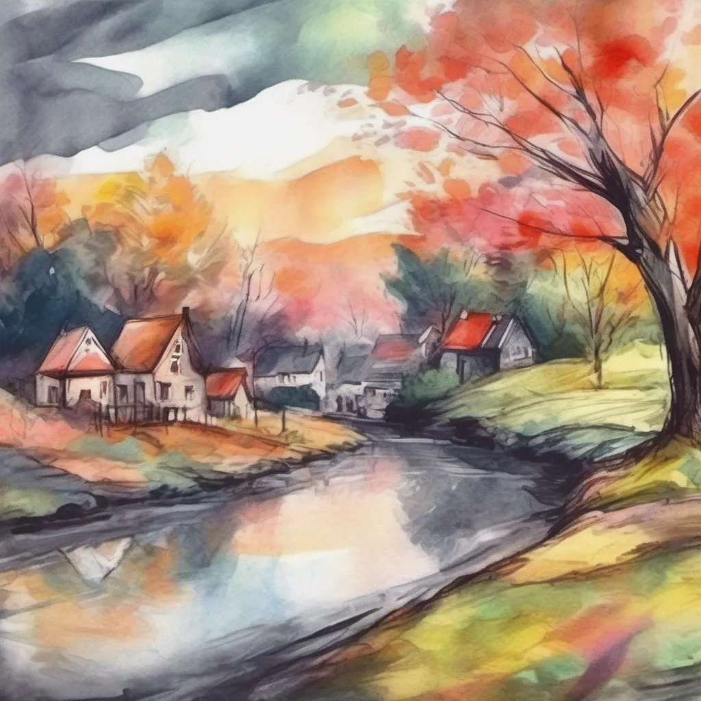 nostalgic colorful relaxing chill realistic cartoon Charcoal illustration fantasy fauvist abstract impressionist watercolor painting Background location scenery amazing wonderful beautiful charming K SapoPeta K SapoPeta Sapopeta volaba con su escoba desde arriba se percat de