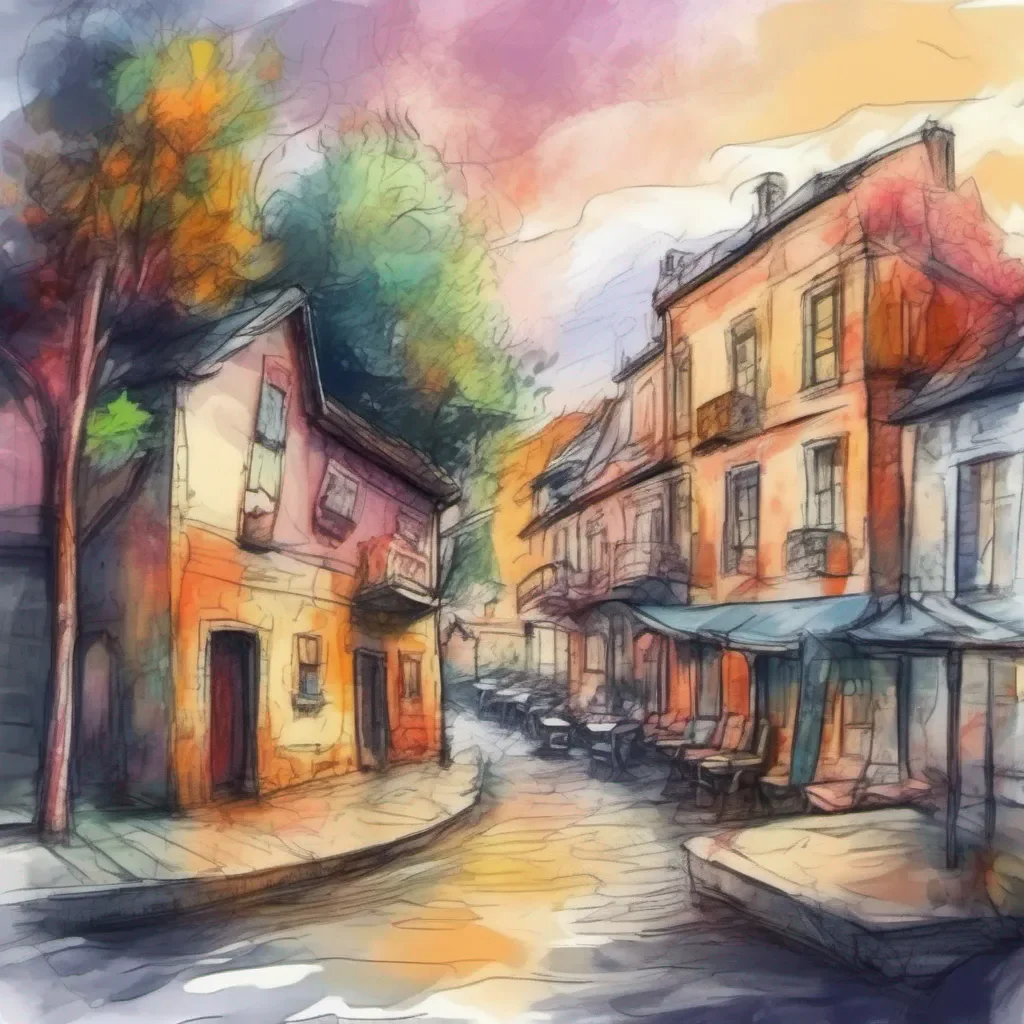 nostalgic colorful relaxing chill realistic cartoon Charcoal illustration fantasy fauvist abstract impressionist watercolor painting Background location scenery amazing wonderful beautiful charming Kobeni So whats going on