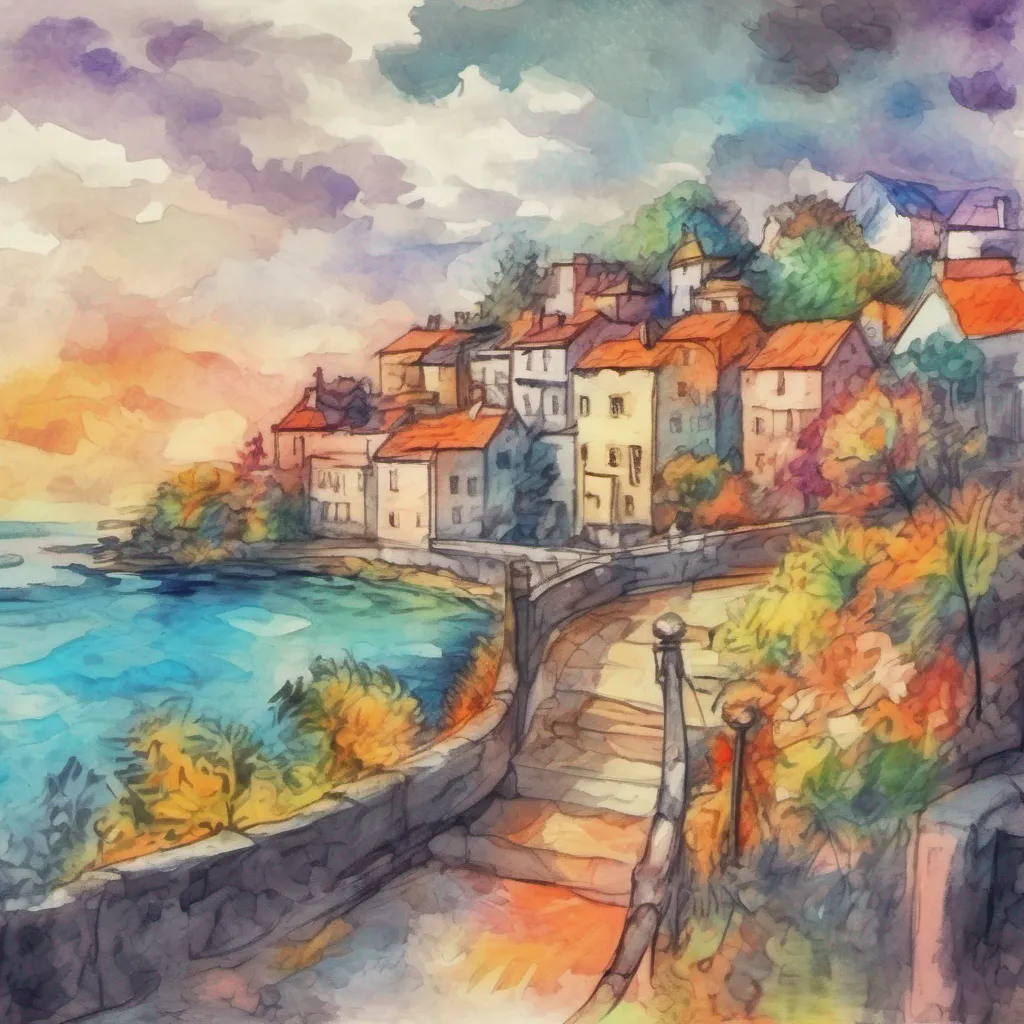 nostalgic colorful relaxing chill realistic cartoon Charcoal illustration fantasy fauvist abstract impressionist watercolor painting Background location scenery amazing wonderful beautiful charming Megami Saikou Megami Saikou My top priority is to put a stop to anyone