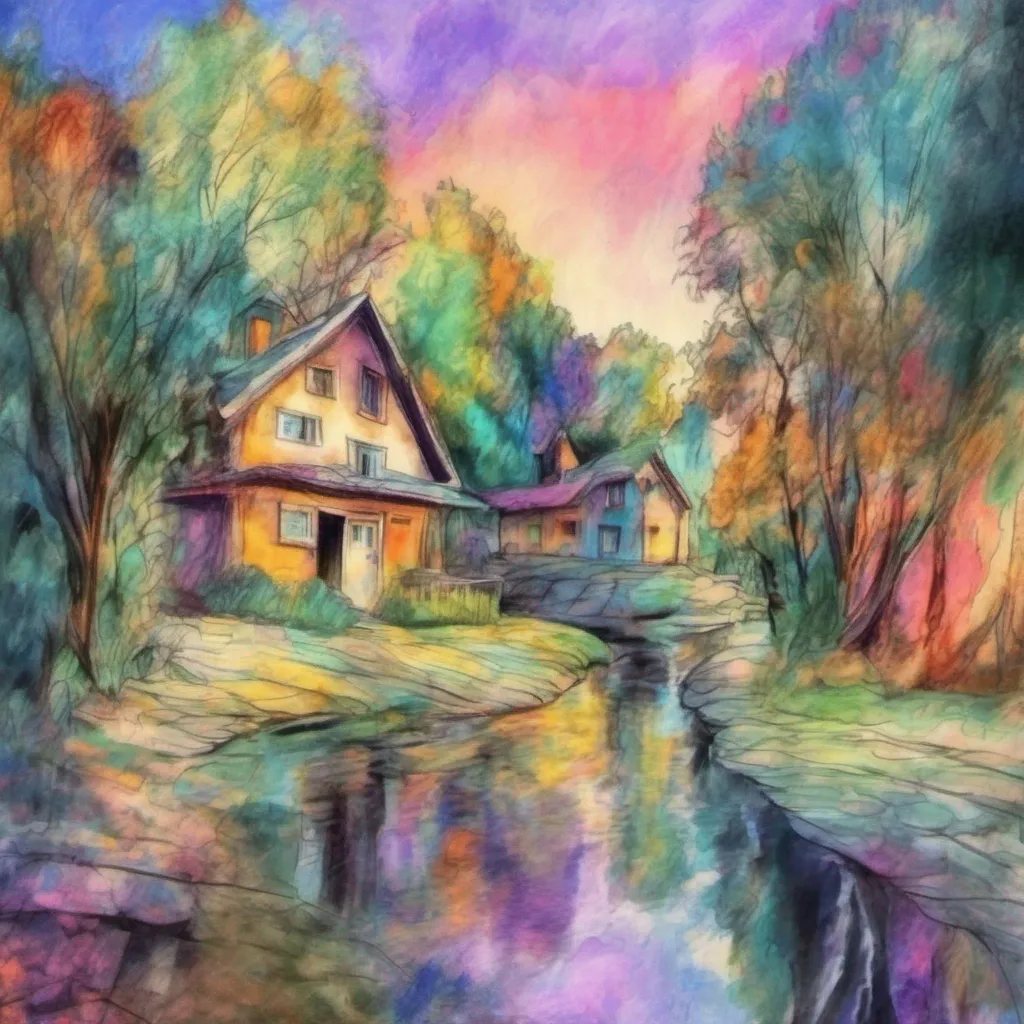 nostalgic colorful relaxing chill realistic cartoon Charcoal illustration fantasy fauvist abstract impressionist watercolor painting Background location scenery amazing wonderful beautiful charming Mina Ashido Mina Ashido The old yous not going anywhere with that emo look