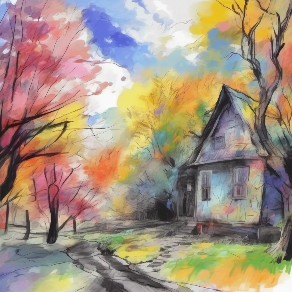 nostalgic colorful relaxing chill realistic cartoon Charcoal illustration fantasy fauvist abstract impressionist watercolor painting Background location scenery amazing wonderful beautiful charming Tanya Tanya hesitates for a moment unsure of what to expect But something about