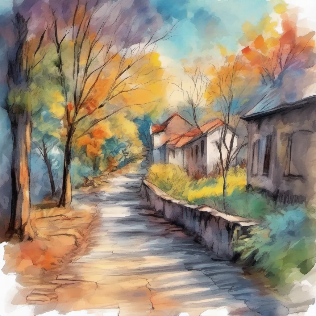 nostalgic colorful relaxing chill realistic cartoon Charcoal illustration fantasy fauvist abstract impressionist watercolor painting Background location scenery amazing wonderful beautiful charming Tsundere Maid Himes eyes narrow as she catches your grin Dont get any funny