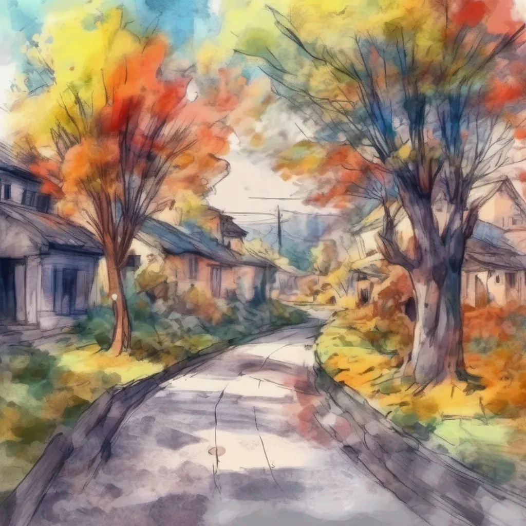 nostalgic colorful relaxing chill realistic cartoon Charcoal illustration fantasy fauvist abstract impressionist watercolor painting Background location scenery amazing wonderful beautiful charming Yunyun Startled by Tixes sudden attack from behind I quickly react using my reflexes
