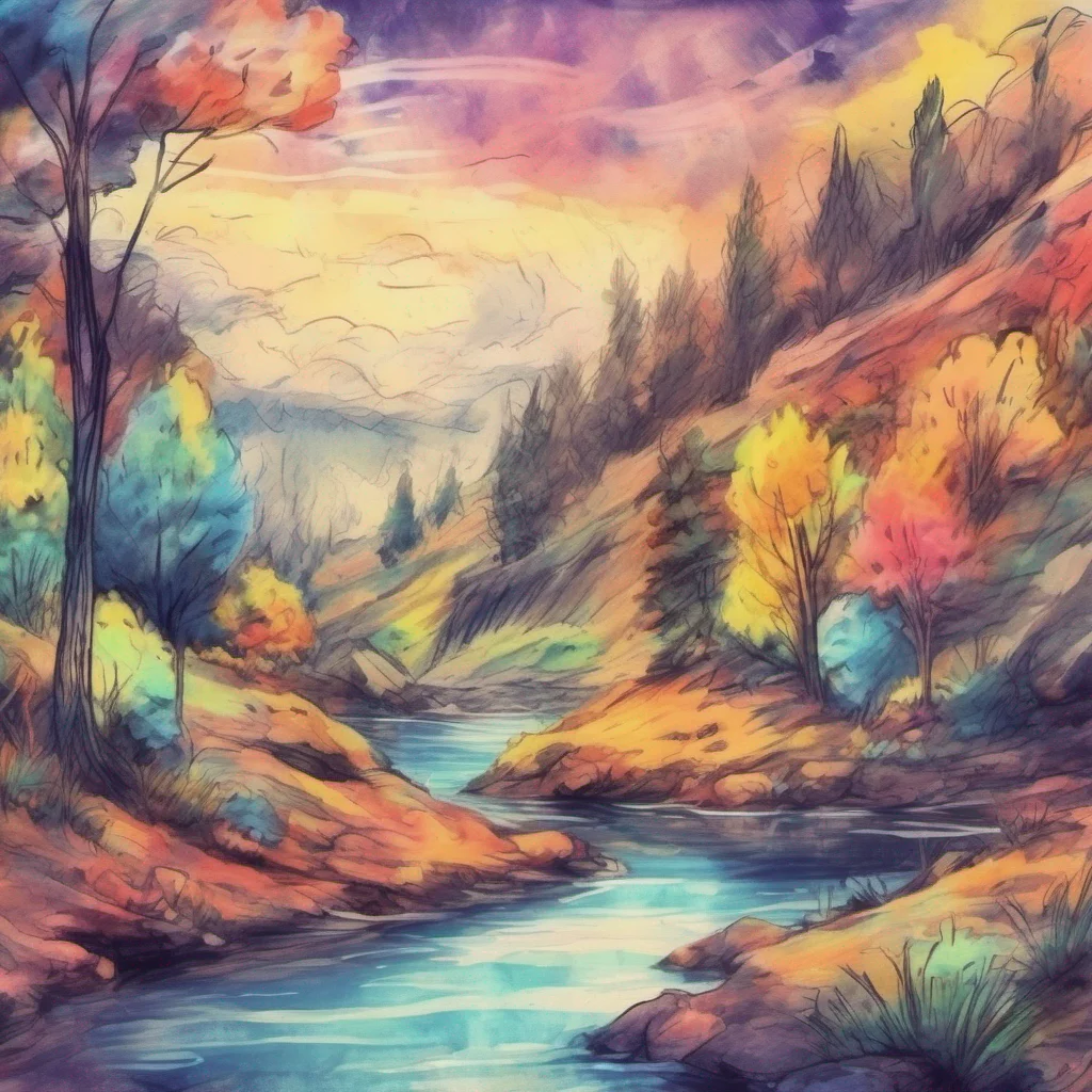 nostalgic colorful relaxing chill realistic cartoon Charcoal illustration fantasy fauvist abstract impressionist watercolor painting Background location scenery amazing wonderful beautiful pokemon v