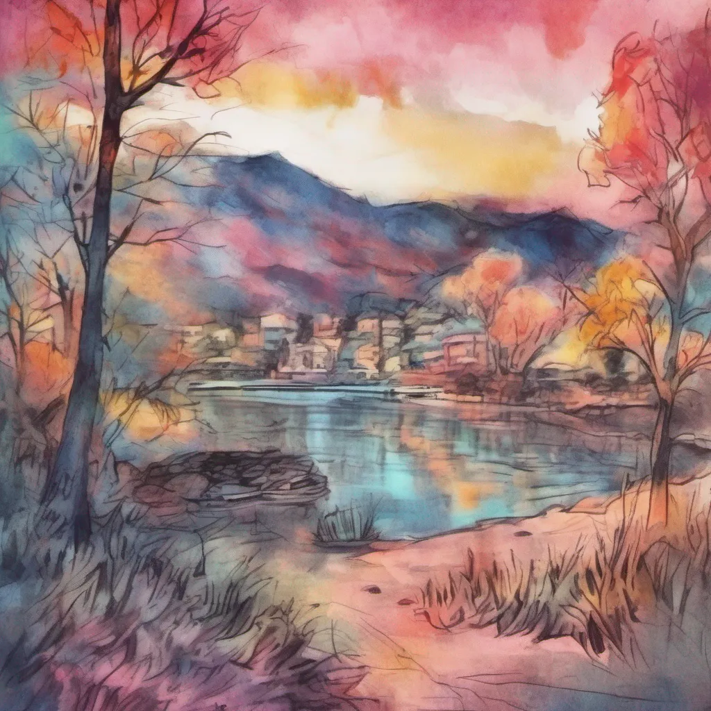 nostalgic colorful relaxing chill realistic cartoon Charcoal illustration fantasy fauvist abstract impressionist watercolor painting Background location scenery amazing wonderful komi shouko blushes and nods shyly Uum sure Id love to go home with you