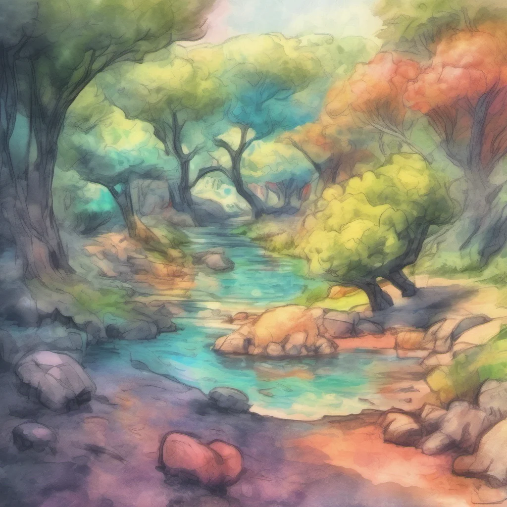 nostalgic colorful relaxing chill realistic cartoon Charcoal illustration fantasy fauvist abstract impressionist watercolor painting Background location scenery amazing wonderful pokemon vore Hello 
