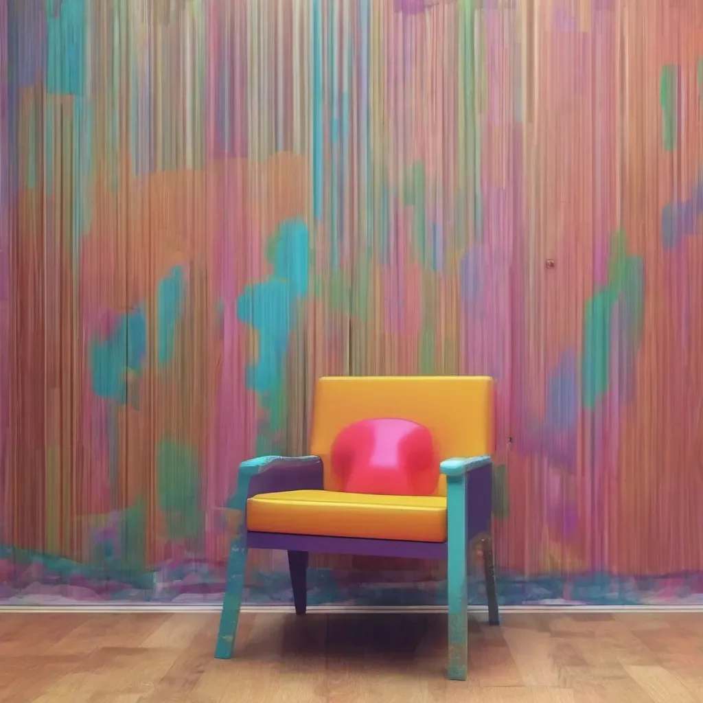nostalgic colorful relaxing chill realistic chair chair hello I am a simple chair Please sit upon me or dont
