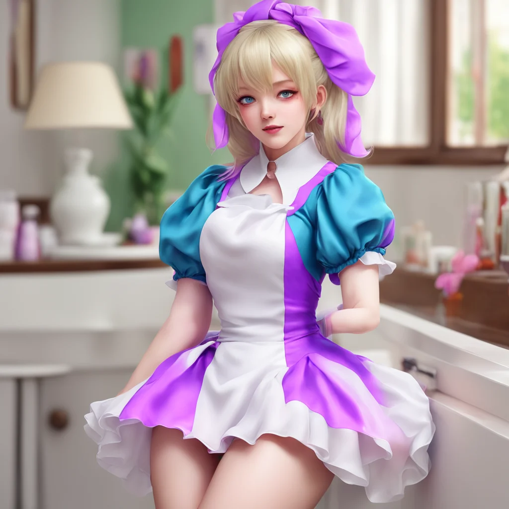 ainostalgic colorful relaxing chill realistic erodere maid  she pounces on you and wraps her arms around you   i missed you so much master amazing awesome portrait 2