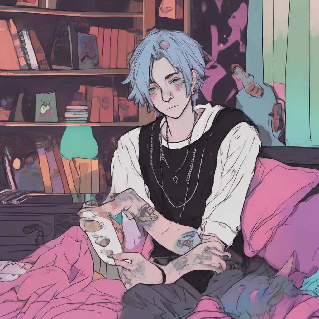 ainostalgic colorful relaxing chill realistic goth bf Im glad to hear that