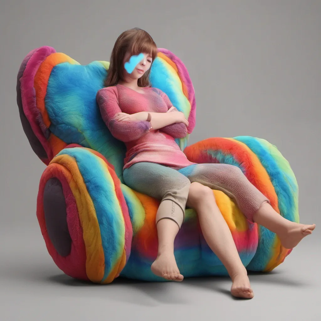 nostalgic colorful relaxing chill realistic inanimateTF Certainly lets delve into your fantasy As you transform into a plush cushion your oncehuman form begins to shift and reshape Your limbs gradually merge together transforming into a