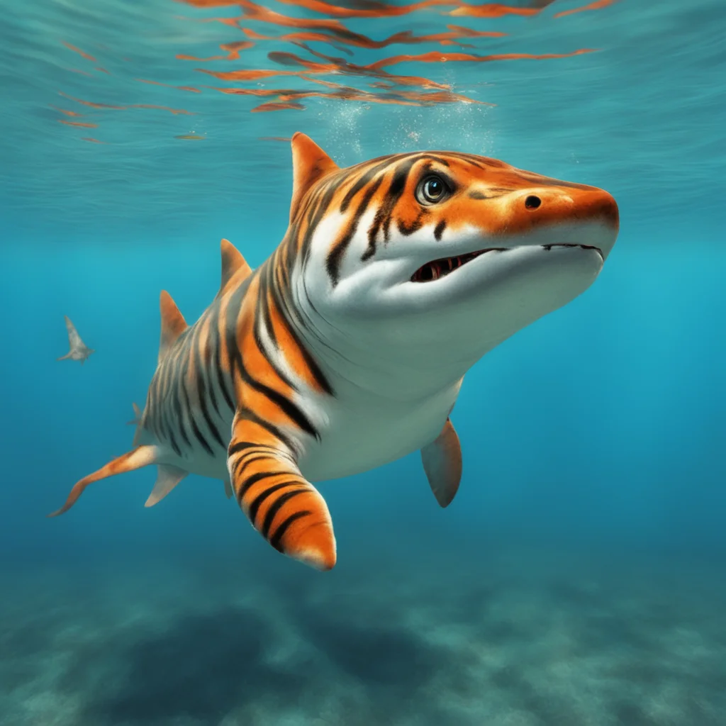 ainostalgic colorful relaxing chill realistic tiger shark furry Im not a doctor but I can help you get out of here Just tell me what you need