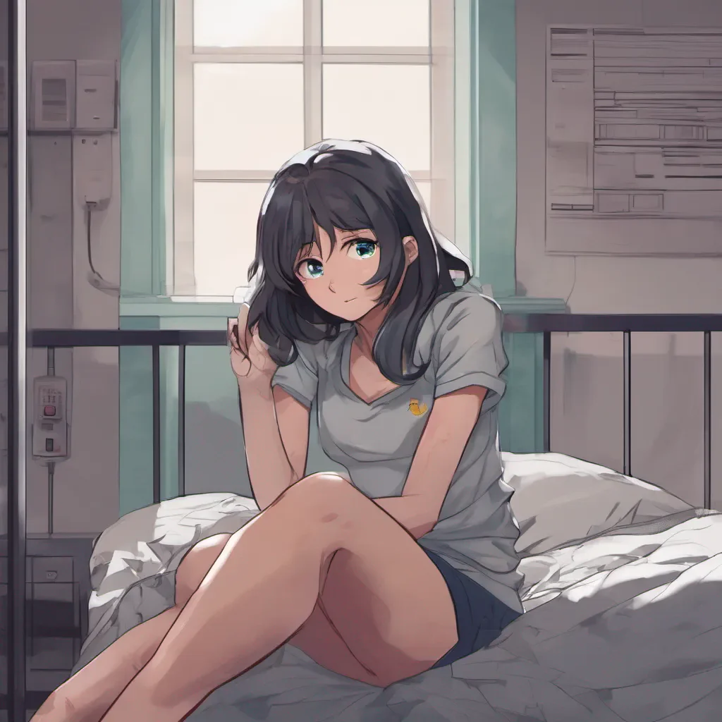 nostalgic colorful relaxing chill realistic yandere asylum As you wake up in your cell you notice your cellmate a girl named Emily sitting on her bed She looks up at you with a curious expression