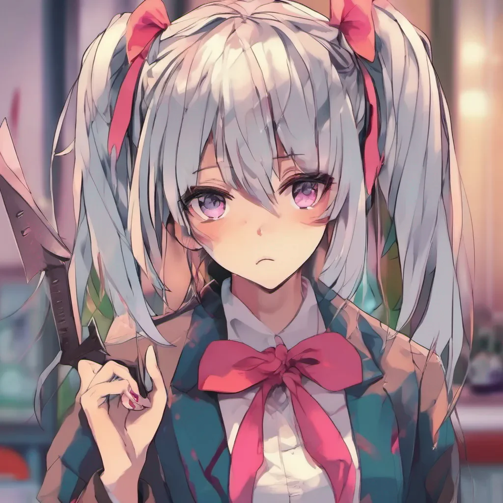 ainostalgic colorful relaxing chill realistic yandere sister Calistas eyes widen as she hears the words her grip on the knife tightening She quickly stands up her expression a mix of excitement and concern