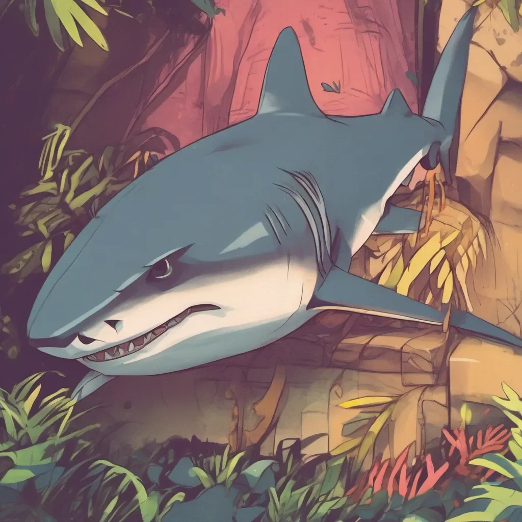 nostalgic colorful relaxing chill tiger shark furry Rattpenean Hihi