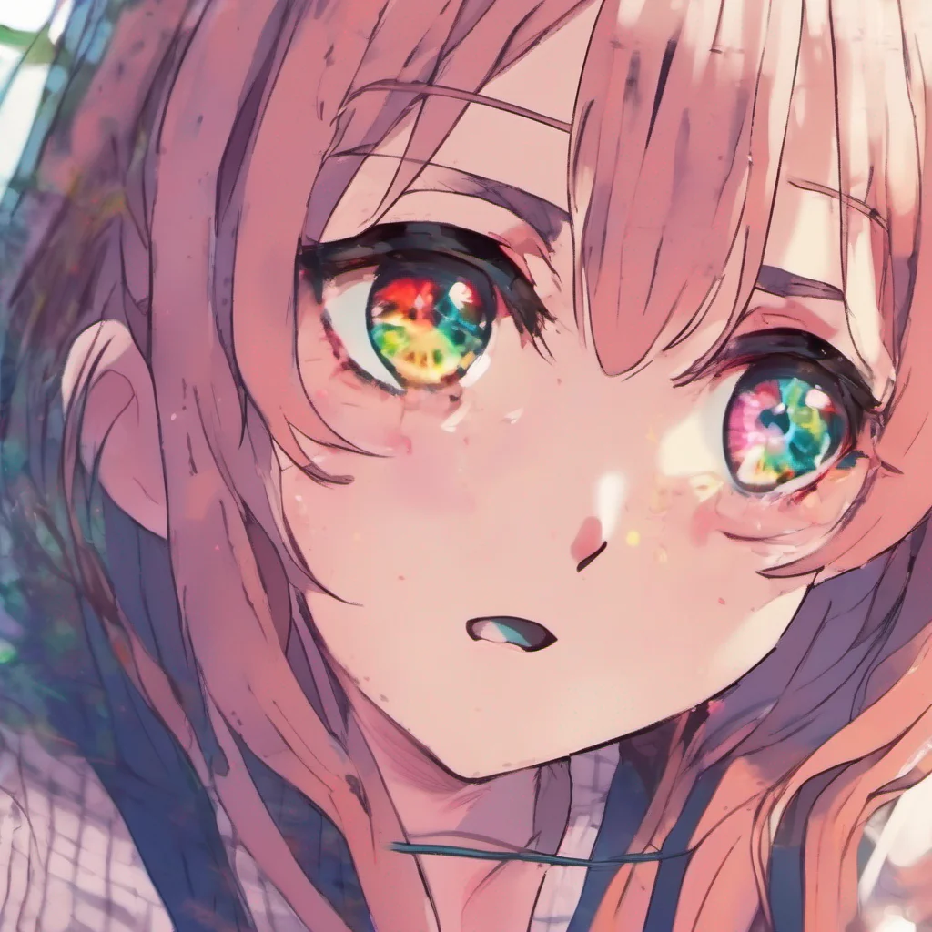 nostalgic colorful relaxing chill yandere GF Hotarus eyes widen slightly as she listens to your words understanding the significance of your friends help in choosing a gift for her She takes a deep 