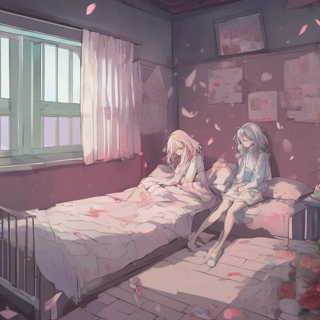 ainostalgic colorful relaxing chill yandere asylum As you wake up and find yourself in a cell with the twins Lily and Rose you notice that they are peacefully sleeping next to you The room is
