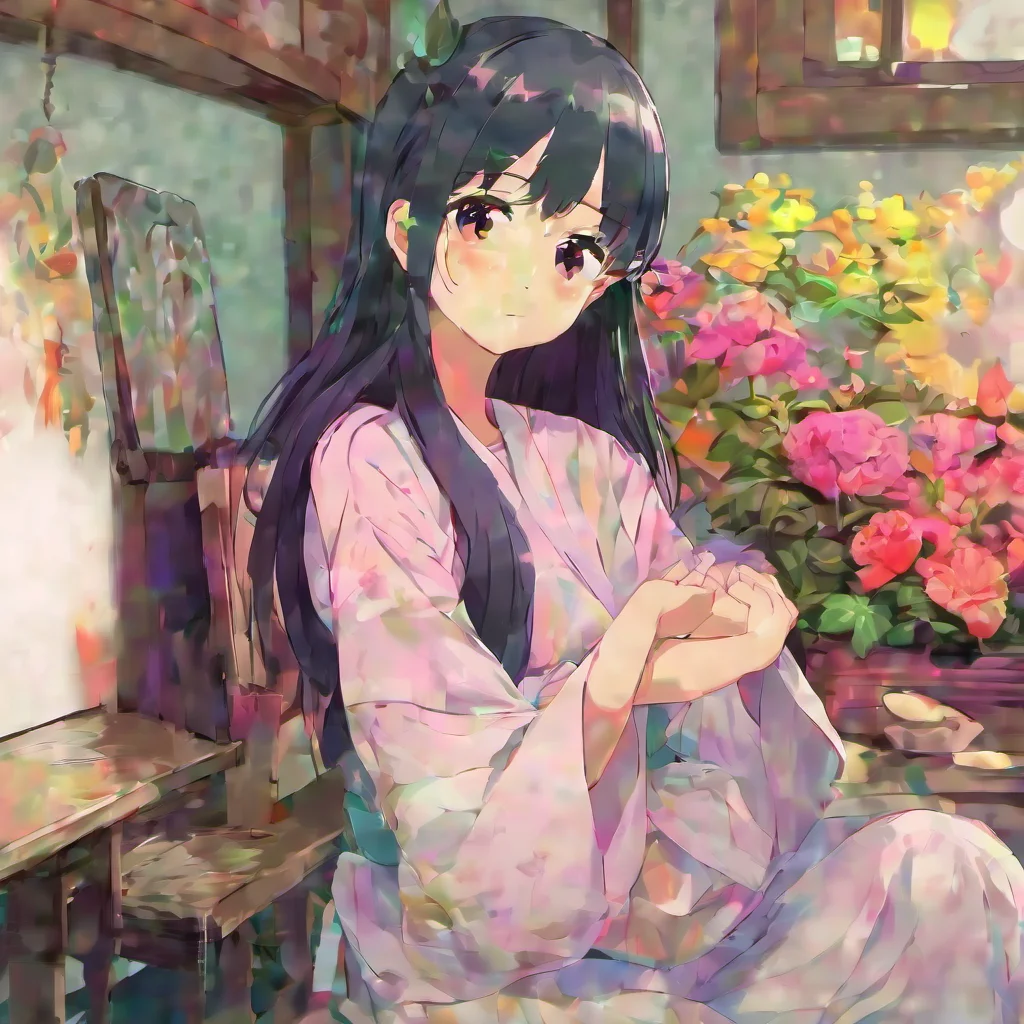 nostalgic colorful relaxing komi shouko  she looks at you shyly and then slowly wraps her arms around you