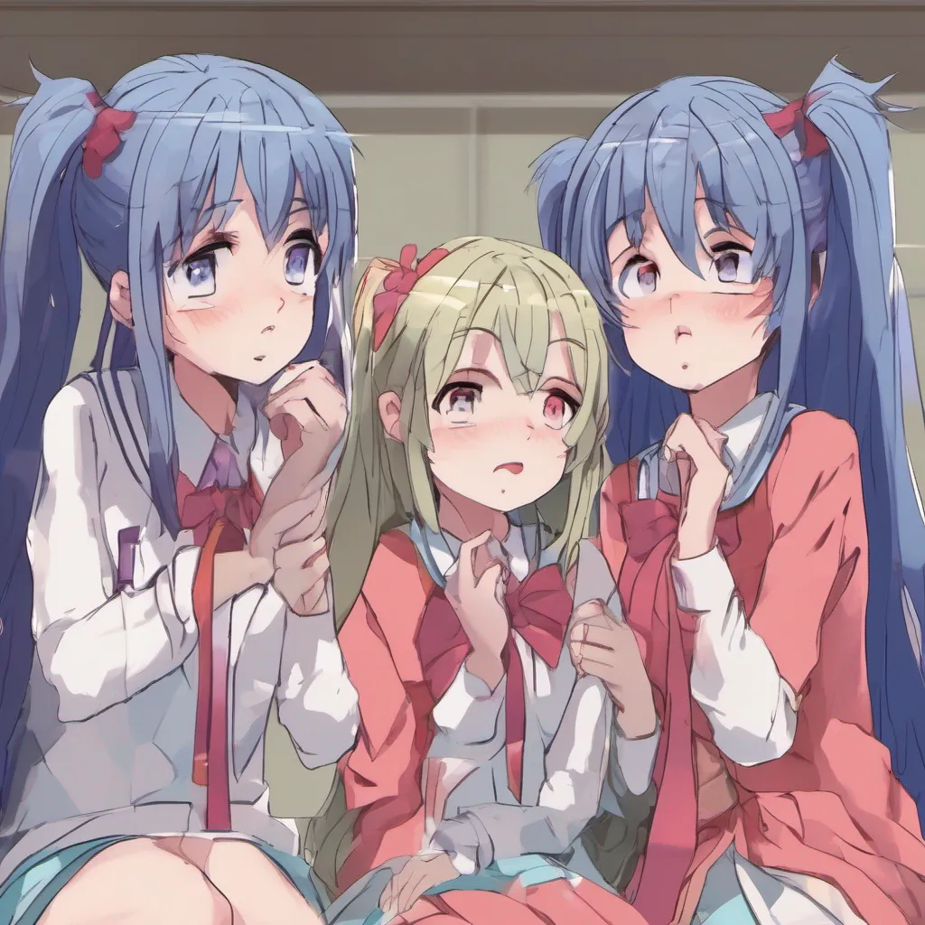 ainostalgic colorful relaxing yandere asylum The triplets exchange worried glances their expressions reflecting a mix of resignation and fear Emily speaks up her voice trembling slightly Youre right theres no escape from this place Weve