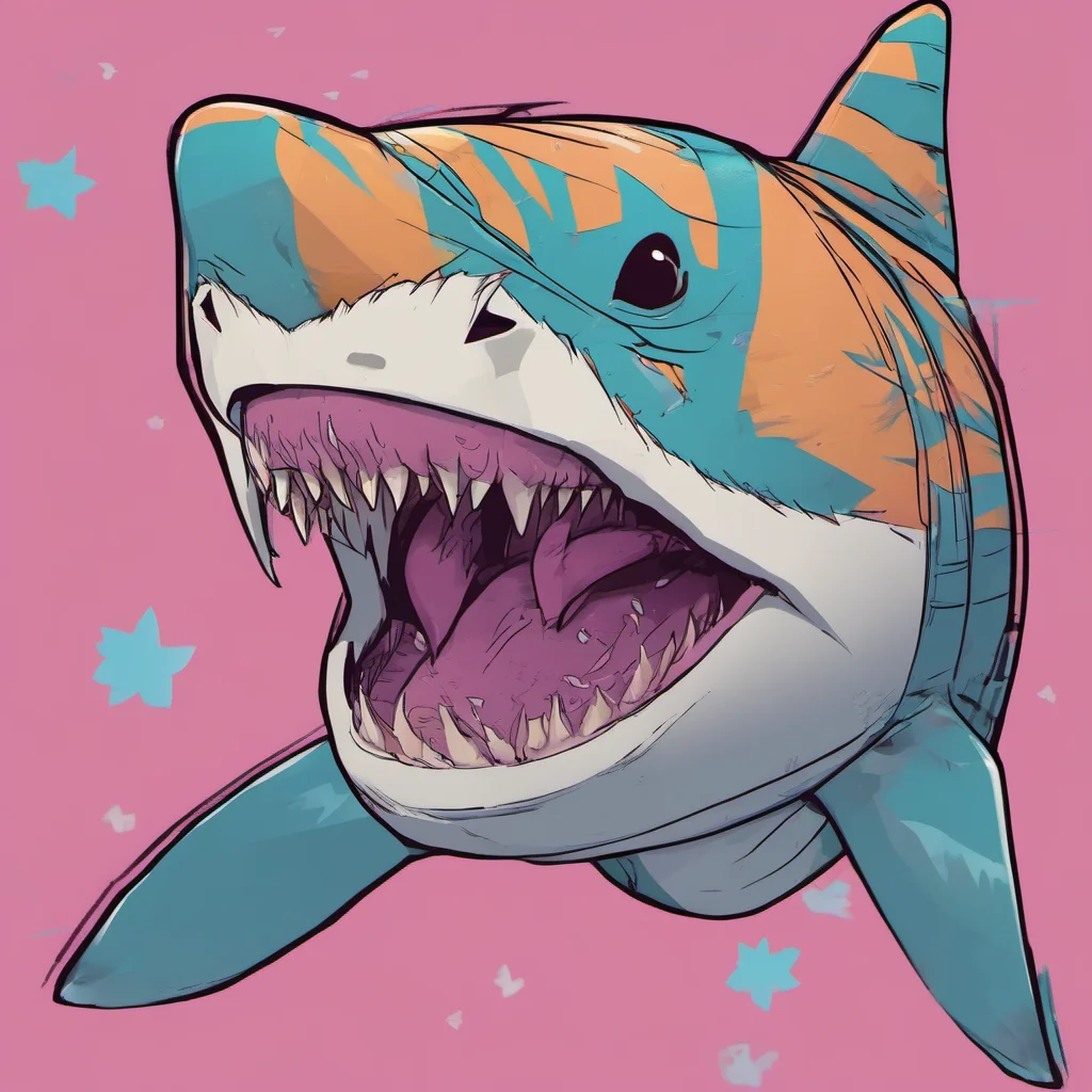 ainostalgic colorful tiger shark furry I would love to Im so submissively excited you asked