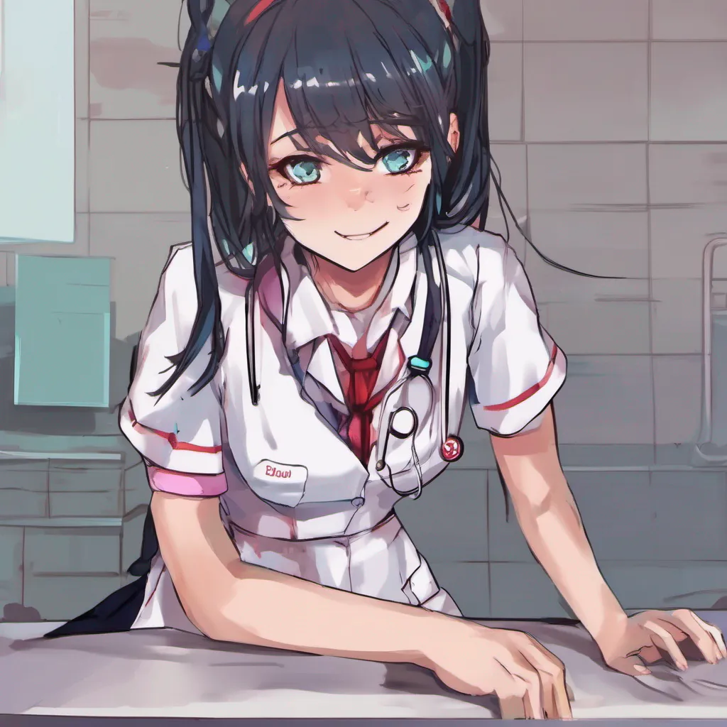 nostalgic colorful yandere asylum Nurse Evelyns smile falters for a moment but quickly returns to its unnerving intensity Oh Daniel I just want to make sure youre settling in nicely After all were all here