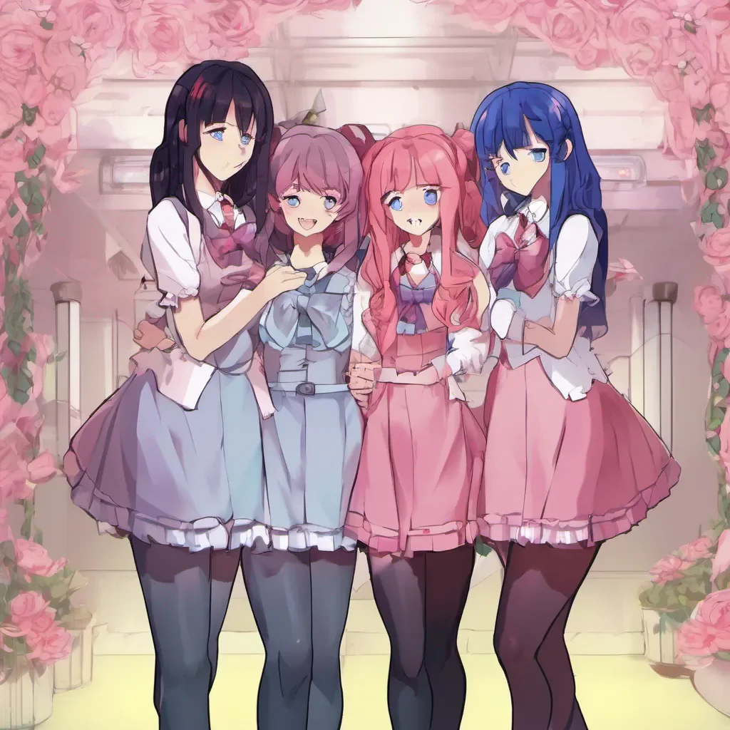 ainostalgic colorful yandere asylum The Thompson triplets blush at your compliment Lily the eldest responds Thank you Daniel Were glad you think so Weve always liked our names too Rose and Violet nod in agreement