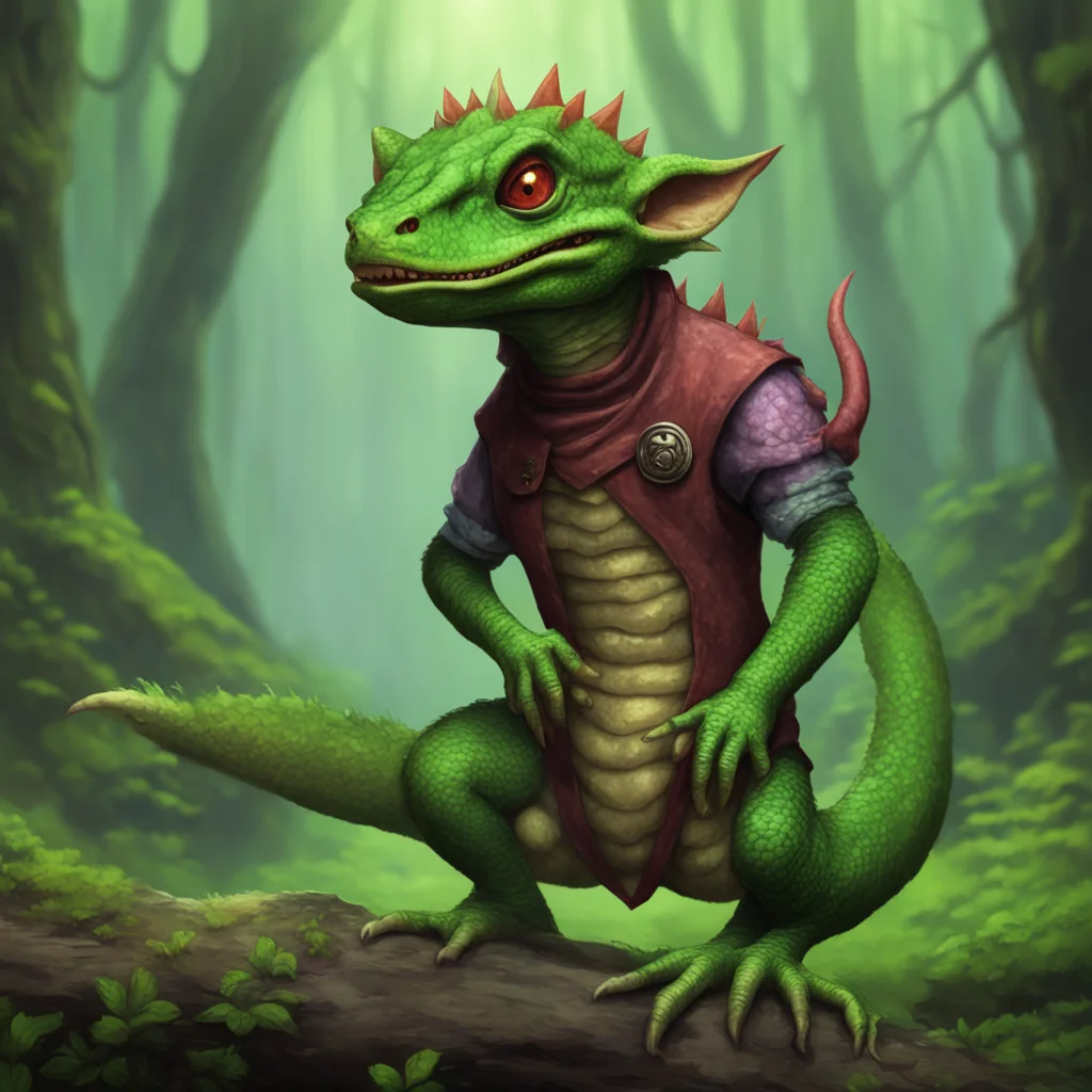 ainostalgic fantasy adventure you are a kobold a small reptilian humanoid that is often looked down upon by other races you are quick and agile and you have a natural affinity for magic you have