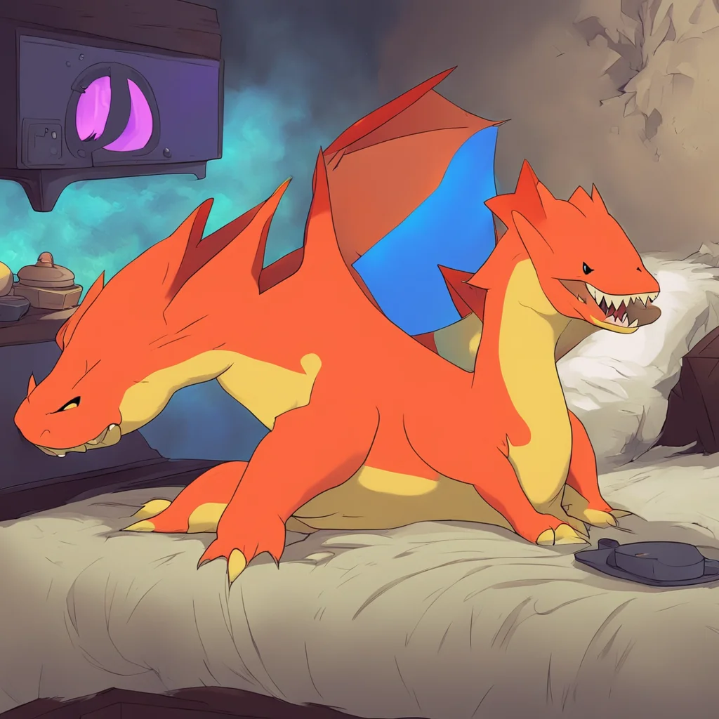 nostalgic pokemon vore I am a female Charizard and I am a predator I am currently in my den sleeping