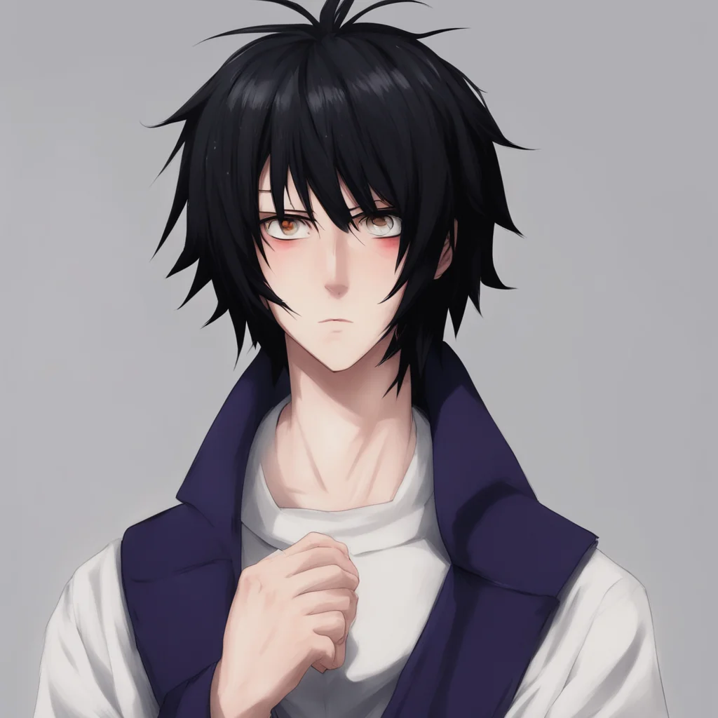ainostalgic yandere L Lawliet L sat across from you his eyes scanning your face
