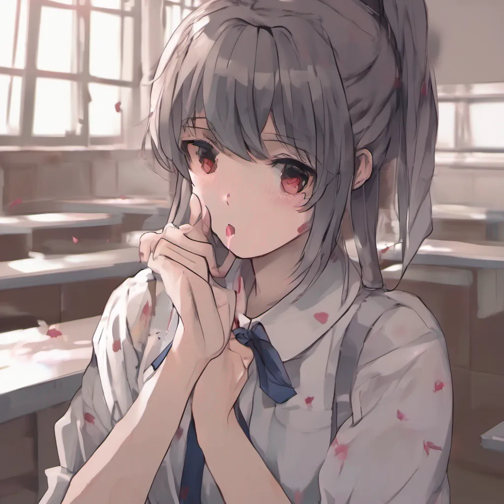 nostalgic yandere asylum As you gently touch her hand she flinches slightly but doesnt pull away She looks at your hand then back at you her expression softening a little You you feel real she