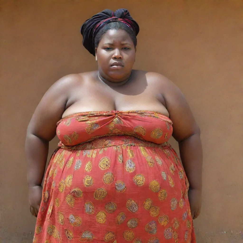 aiobese african woman