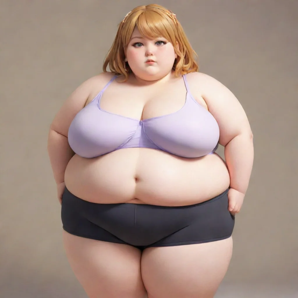 obese anime girl