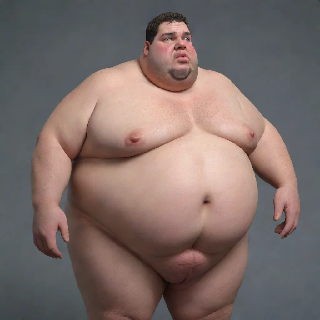 obese male slob hd detailed