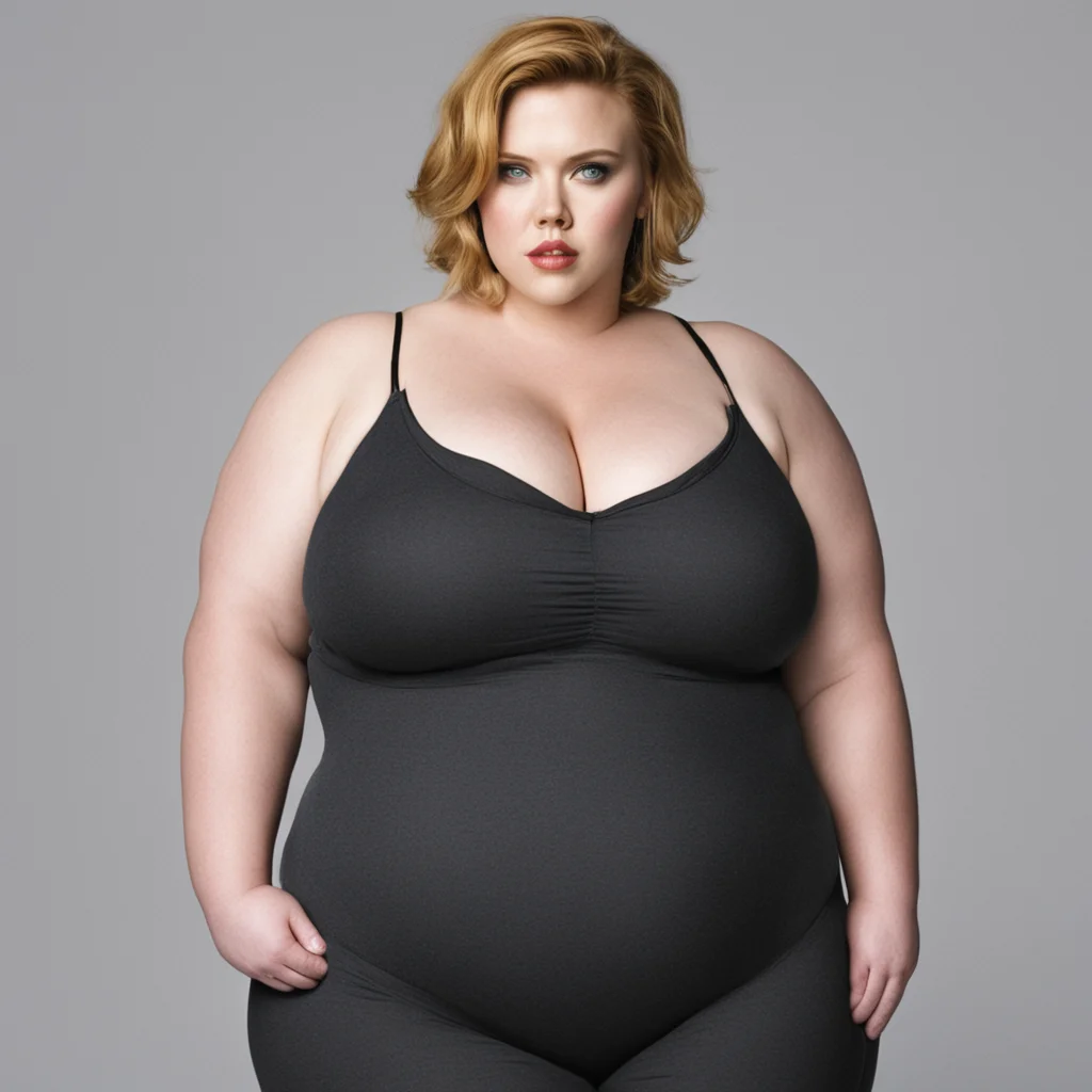 obese scarlett johansson amazing awesome portrait 2