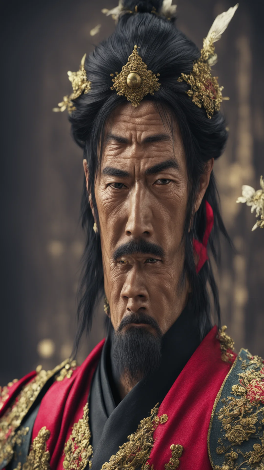 aioda nobunaga%2C high definition%2C cinematic%2C 4k resolution%2C hyperrealism tall