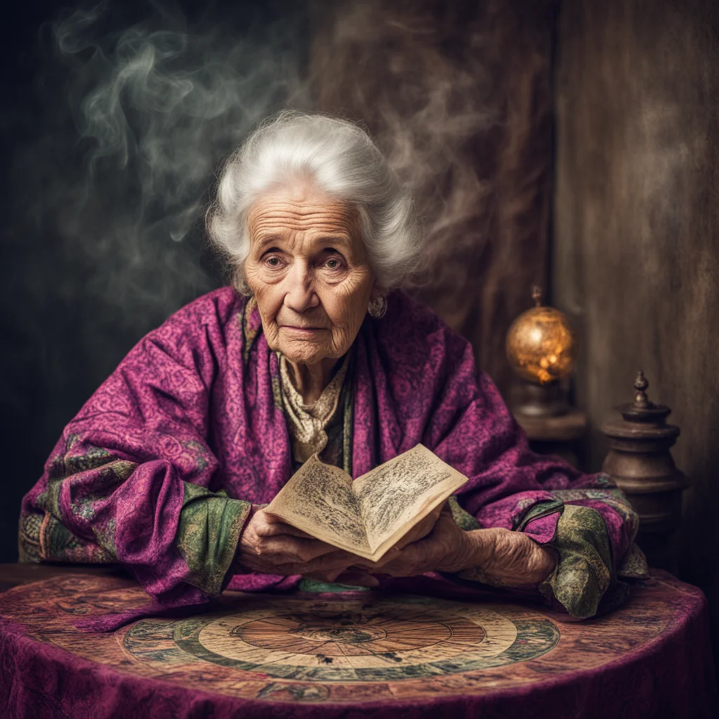 aiold women fortuneteller amazing awesome portrait 2