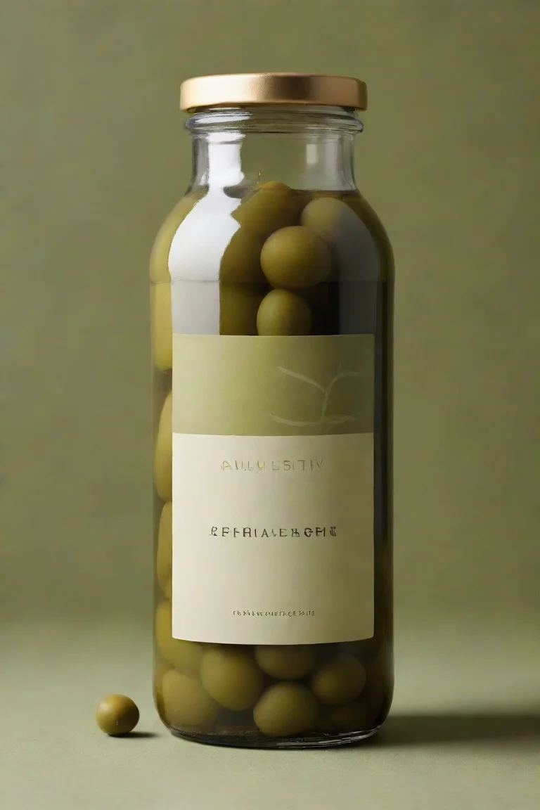 aiolive jar label with big fonts%2Cmodern and minimalist looking with 3  colors in the background portrait