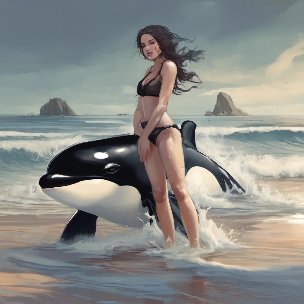 orca girl shylily on the beacg good looking trending fantastic 1