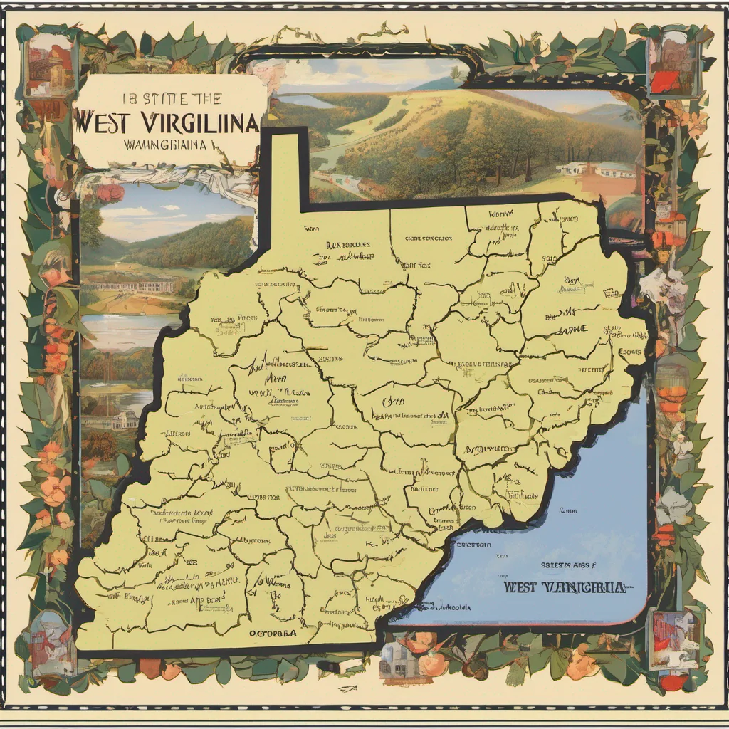 outline of the state of west virginia wanderer amazing awesome portrait 2