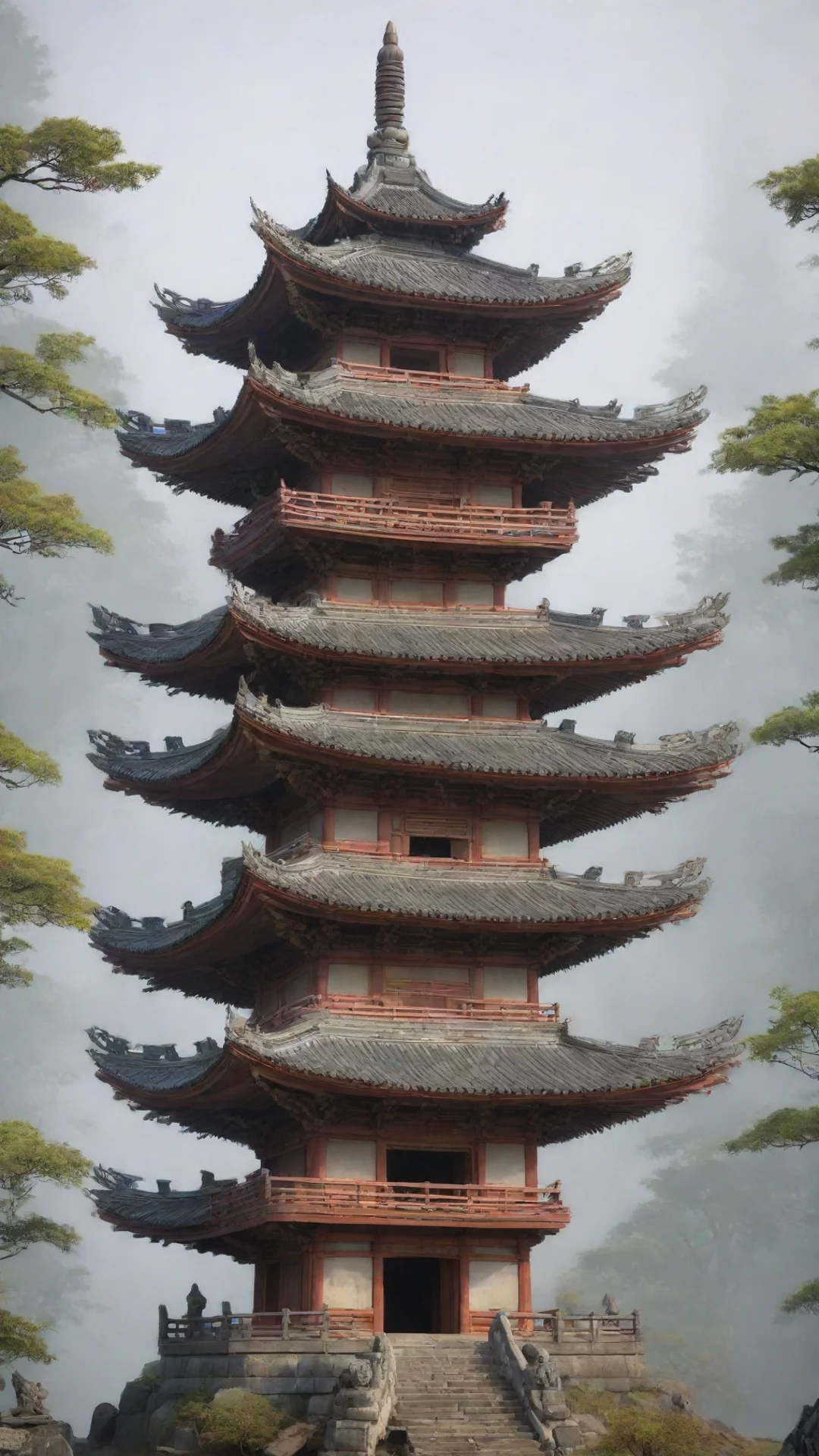 pagoda creatures aspect 169 tall