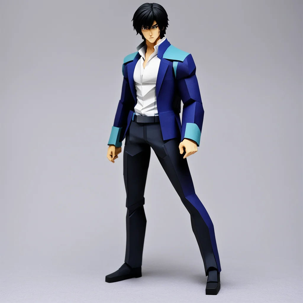 aipapercraft de ryo saeba del anime city hunter