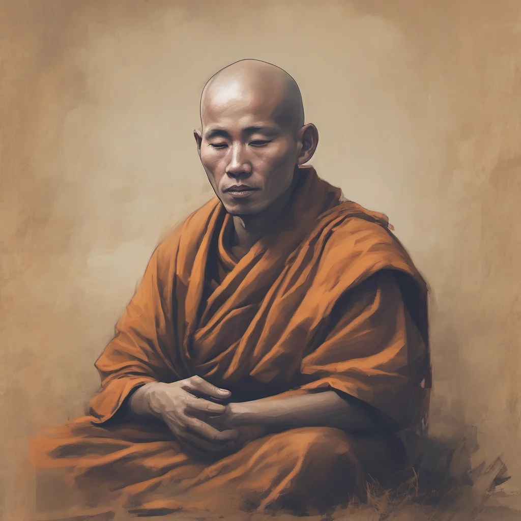 aipeaceful monk portrait friendly kind warrior free%2C trending confident engaging wow artstation art 3