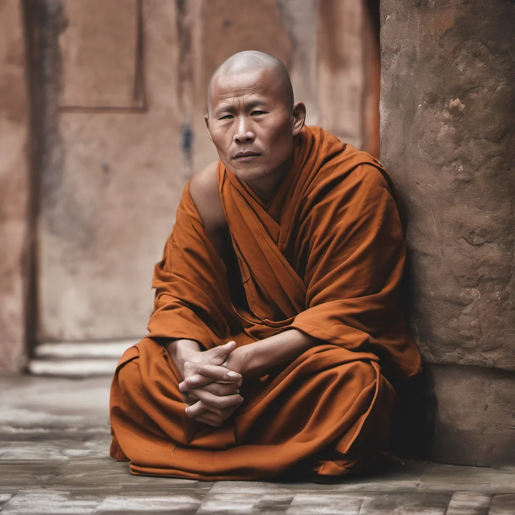 aipeaceful monk portrait friendly kind warrior free%2C trending good looking trending fantastic 1