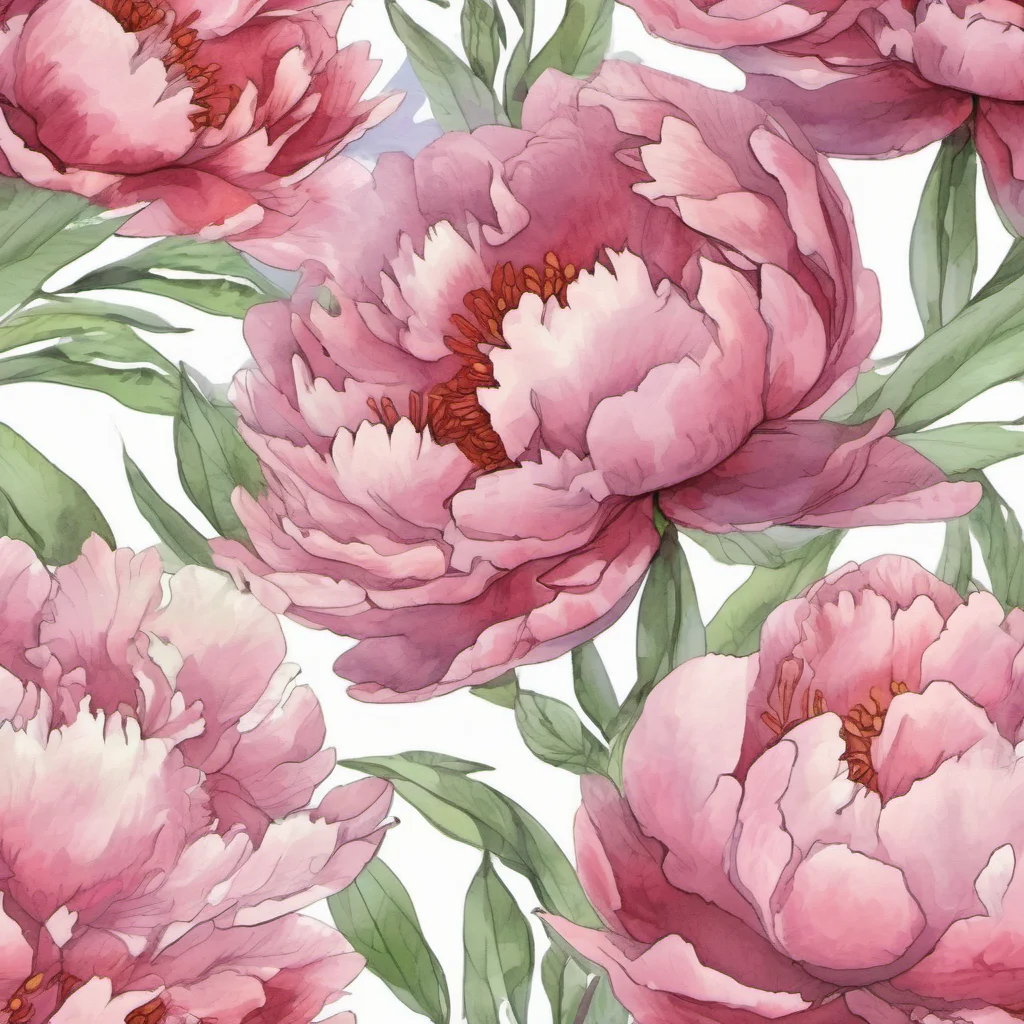 aipeony%2Cwater color%2Cvector%2Cisolate%2Cwhite background%2Cpastel shade confident engaging wow artstation art 3